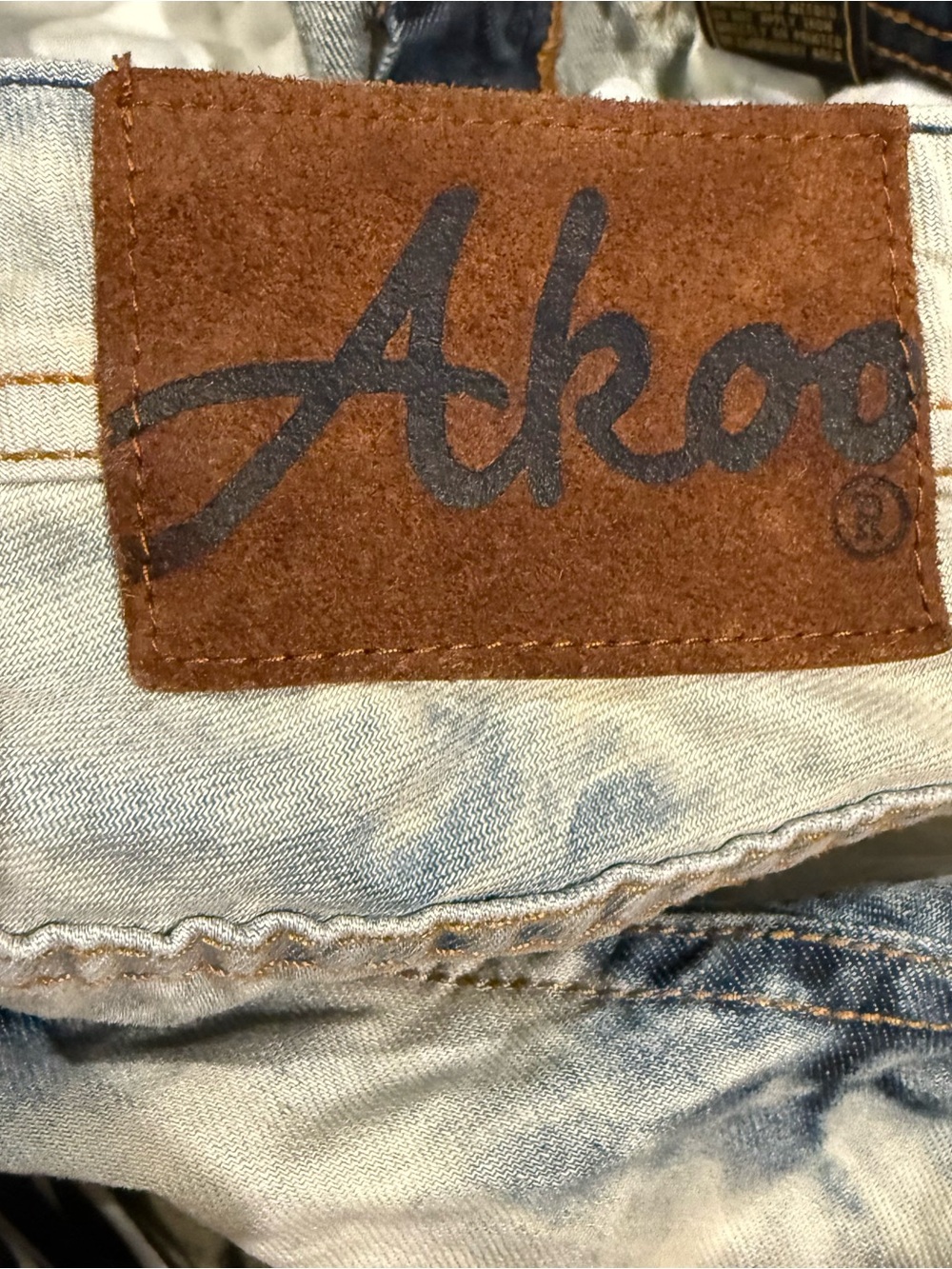 Akoo Jeans Men’s Size 34 Pre-owned. - Picture 10 of 16